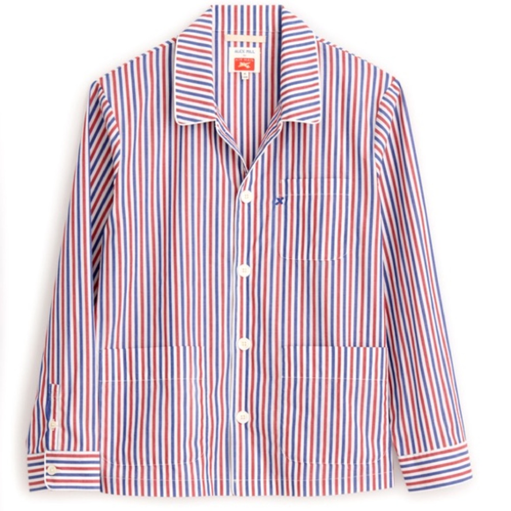 AIR MAIL x ALEX MILL Collaboration - Striped Button Down Shirt
